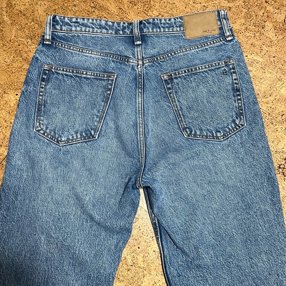 Rag & Bone Wm’s Nina High-Rise Ankle Cigarette Jean In Norwalk Wash Sz 28 - Picture 5 of 16